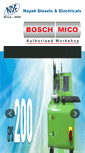 Mobile Screenshot of nayakdiesel.com